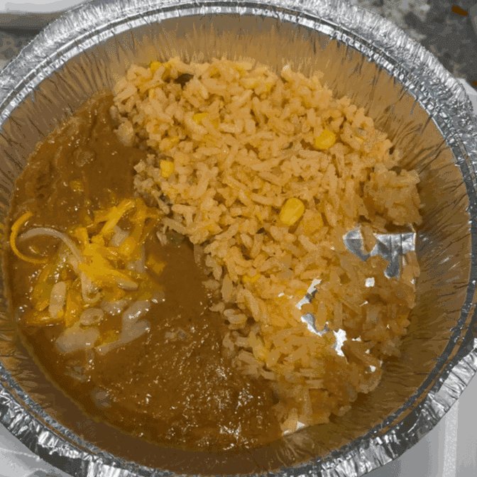 Restaurant menu featuring lunch and dinner choices.